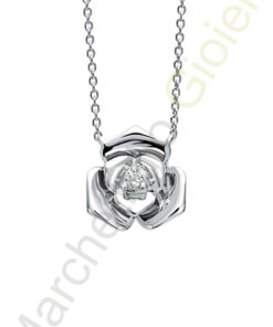 Collana Oro Bianco Diamanti Bliss Collezione Camille