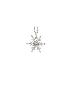 Collana Oro Bianco Diamanti Bliss Collezione Winter Time