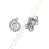 Orecchini Oro Bianco Diamanti Salvini Collezione Constellations