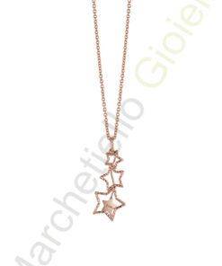 Collana Ottone Rosa Bliss Collezione Celebrity