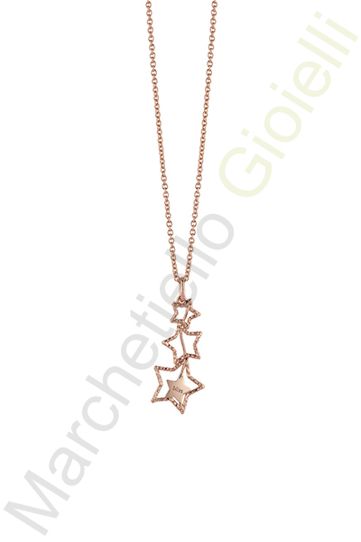 Collana Ottone Rosa Bliss Collezione Celebrity