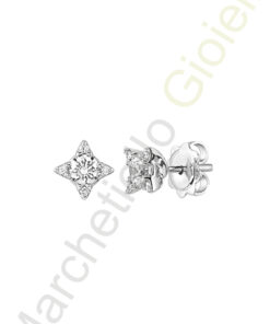 Punto Luce Oro Bianco Diamanti Salvini Collezione Luminosa