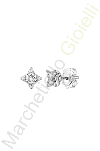 Punto Luce Oro Bianco Diamanti Salvini Collezione Luminosa
