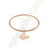 Bracciale Oro Rosa 9kt Diamanti Salvini Collezione Minimal Pop