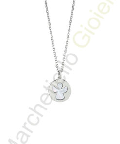 Collana Argento Bianco Madreperla Bliss Collezione Coccole