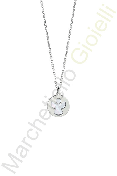Collana Argento Bianco Madreperla Bliss Collezione Coccole