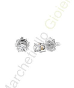 Punto Luce Oro Bianco Diamanti Salvini Collezione Battito