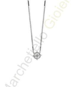 Punto Luce Oro Bianco Diamanti Bliss Collezione Lumina