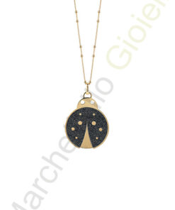 Collana Ottone Giallo Bliss Collezione Glittermania