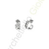 Orecchini Oro Bianco Diamanti Salvini Collezione Sunny