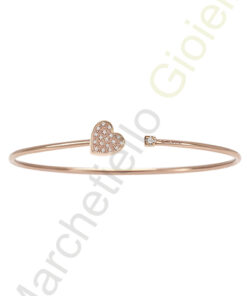 Bracciale Oro Rosa Diamanti Salvini Collezione I Segni