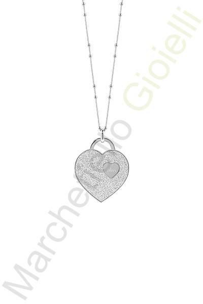 Collana Ottone Bianco Bliss Collezione Glittermania