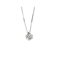 Punto Luce Oro Bianco Diamanti Salvini Collezione Lavinia