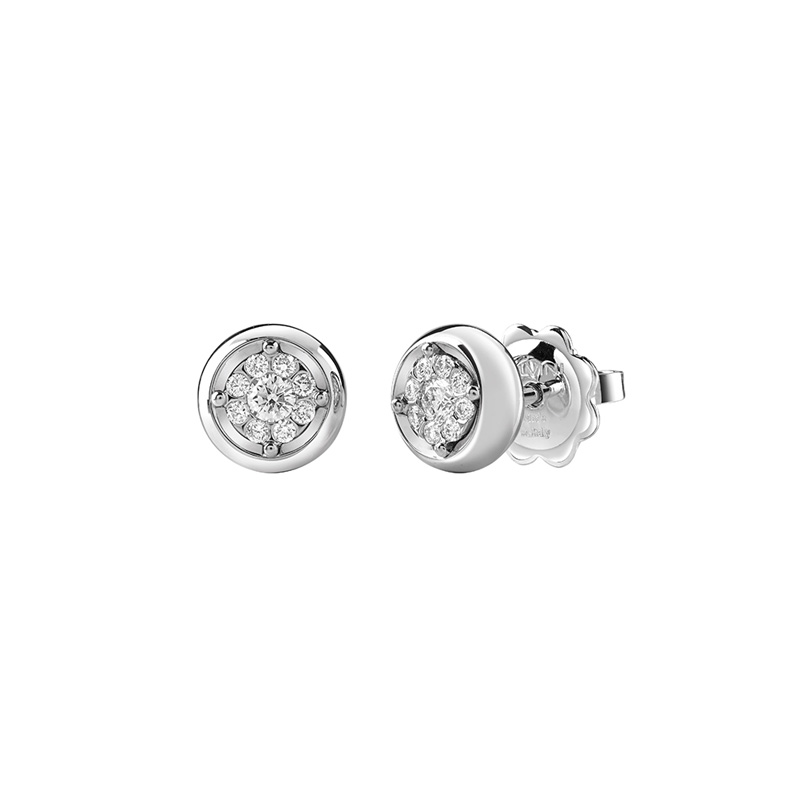 Punto Luce Oro Bianco Diamanti Salvini Collezione Daphne