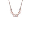 Collana Ottone Bianco Rosa Bliss Collezione Gossip