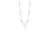 Collana Argento Bianco Zirconi Bliss Collezione Premiere