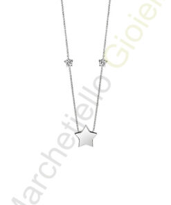 Collana Argento Bianco Bliss Collezione Coccole
