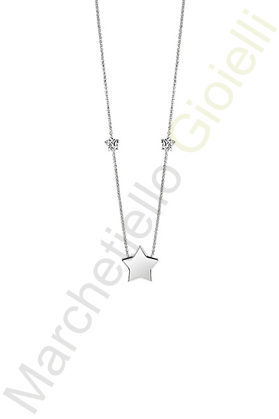 Collana Argento Bianco Bliss Collezione Coccole