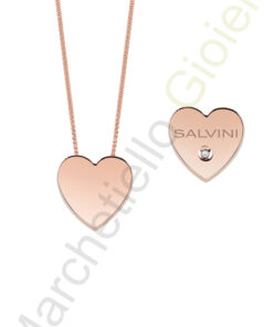 Collana Oro Rosa Diamanti Salvini Collezione I Segni