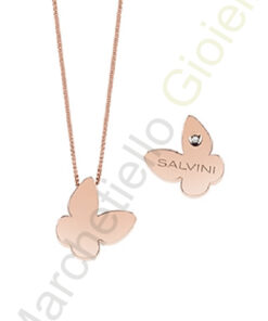 Collana Oro Rosa Diamanti Salvini Collezione I Segni