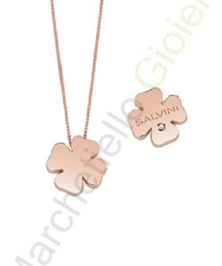 Collana Oro Rosa Diamanti Salvini Collezione I Segni