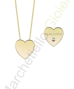 Collana Oro Giallo Diamanti Salvini Collezione I Segni