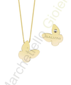 Collana Oro Giallo Diamanti Salvini Collezione I Segni