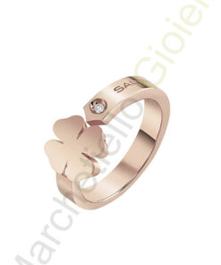 Anello Oro Rosa Diamanti Salvini Collezione I Segni