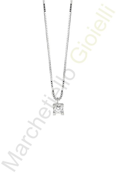 Punto Luce Oro Bianco Diamanti Bliss Collezione Dream