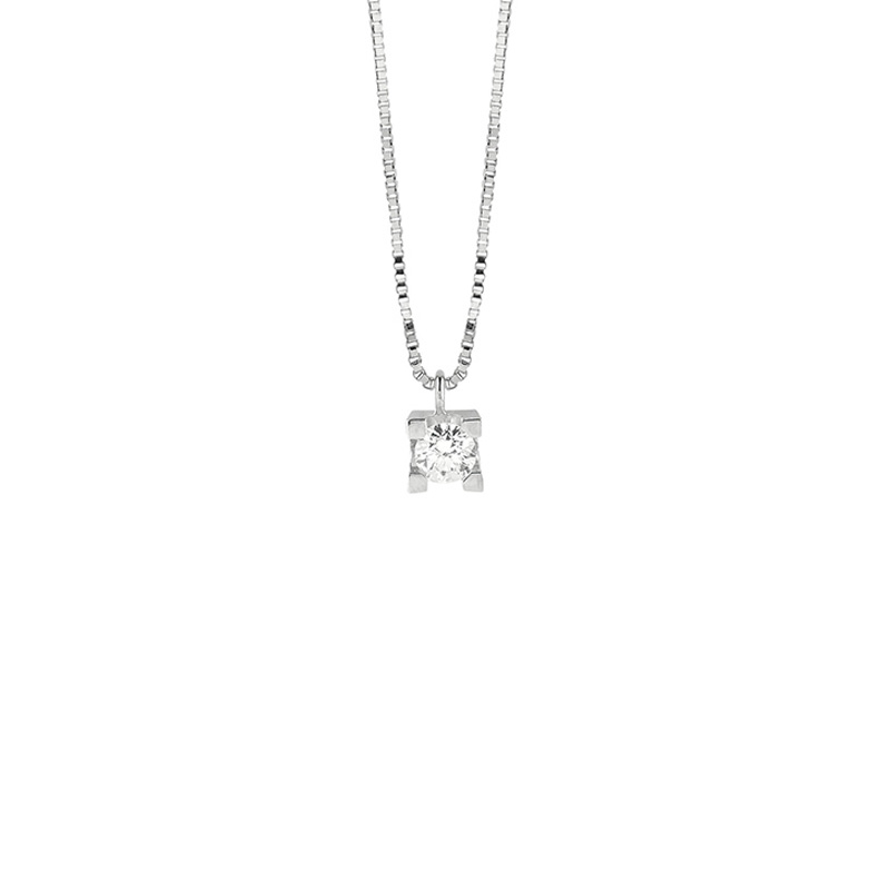 Punto Luce Oro Bianco Diamanti Bliss Collezione Dream