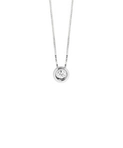 Punto Luce Oro Bianco Diamanti Bliss Collezione Dream
