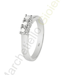 Trilogy Oro Bianco Diamanti Bliss Collezione Dream
