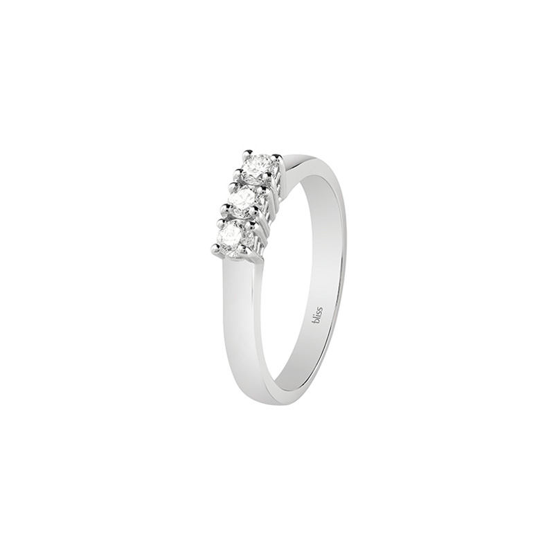 Trilogy Oro Bianco Diamanti Bliss Collezione Dream