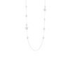 Collana Argento Bianco Zirconi Bliss Collezione Ricami