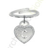 Anello Argento Bianco Zirconi Bliss Collezione Love Letters