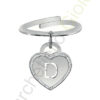 Anello Argento Bianco Zirconi Bliss Collezione Love Letters
