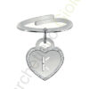 Anello Argento Bianco Zirconi Bliss Collezione Love Letters