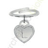 Anello Argento Bianco Zirconi Bliss Collezione Love Letters