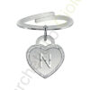Anello Argento Bianco Zirconi Bliss Collezione Love Letters