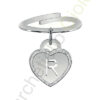 Anello Argento Bianco Zirconi Bliss Collezione Love Letters