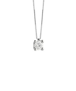 Punto Luce Oro Bianco Diamanti Salvini Collezione Virginia