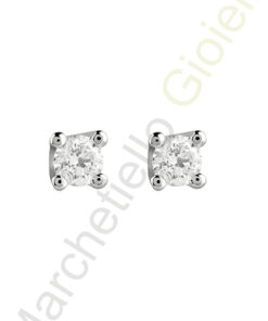 Punto Luce Oro Bianco Diamanti Salvini Collezione Virginia