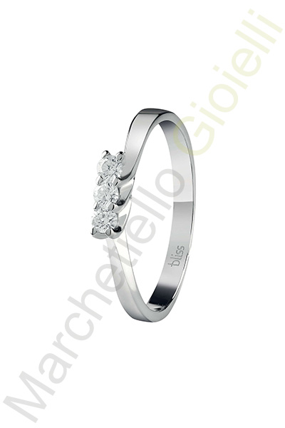 Trilogy Oro Bianco Diamanti Bliss Collezione Dream