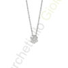 Collana Oro Bianco Diamanti Salvini Collezione Petal Cut