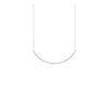 Collana Argento Bianco Zirconi Bliss Collezione Myword