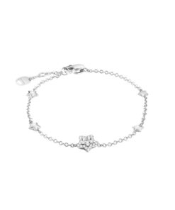 Bracciale Oro Bianco Diamanti Salvini Collezione Daphne