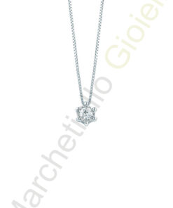 Punto Luce Oro Bianco Diamanti Bliss Collezione Lumina