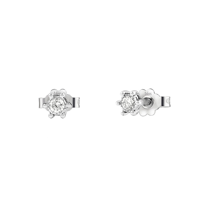 Punto Luce Oro Bianco Diamanti Bliss Collezione Lumina