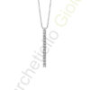 Collana Oro Bianco Diamanti Bliss Collezione Lumina