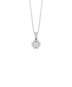 Collana Oro Bianco Diamanti Bliss Collezione Dream